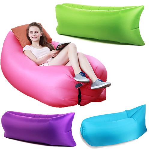 Banana Sleeping Bag Sofa Sacco Materassino Gonfiabile Impermeabile